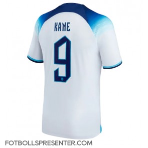 England Harry Kane #9 Hemma Matchtröja VM 2022 Kortärmad